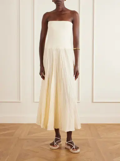 Johanna Ortiz Light And Sound Linen-blend Jersey Maxi Skirt | Thumbnail 5 Johanna Ortiz Light And Sound Linen-blend Jersey Maxi Skirt | Thumbnail 5