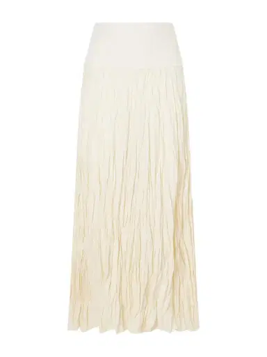 Johanna Ortiz Light And Sound Linen-blend Jersey Maxi Skirt | Thumbnail 1 Johanna Ortiz Light And Sound Linen-blend Jersey Maxi Skirt | Thumbnail 1