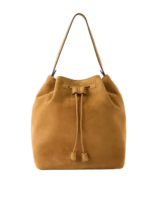 Suede Drawstring Backpack Suede Drawstring Backpack