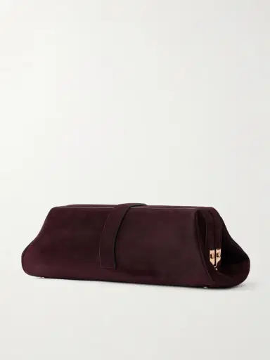 Gabriela Hearst Paola Embellished Suede Clutch | Thumbnail 4 Gabriela Hearst Paola Embellished Suede Clutch | Thumbnail 4