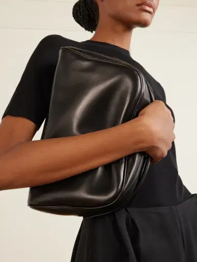 The Row Leila Leather Clutch | Thumbnail 2 The Row Leila Leather Clutch | Thumbnail 2