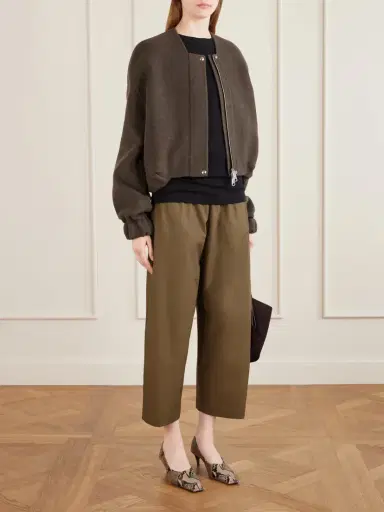 Khaite Roma Cotton-poplin Wide-leg Pants | Thumbnail 2 Khaite Roma Cotton-poplin Wide-leg Pants | Thumbnail 2