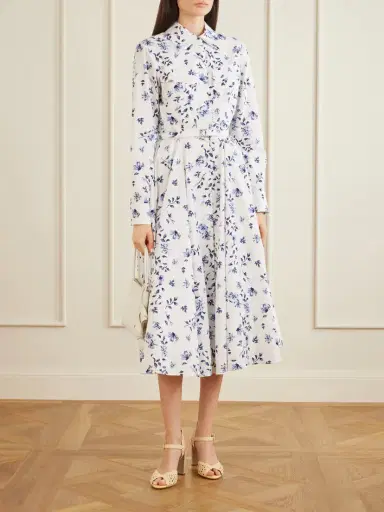 Emilia Wickstead Emmalyna Floral-print Organic Cotton-poplin | Thumbnail 2 Emilia Wickstead Emmalyna Floral-print Organic Cotton-poplin | Thumbnail 2