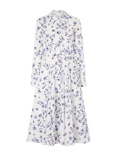 Emilia Wickstead Emmalyna Floral-print Organic Cotton-poplin | Thumbnail 1 Emilia Wickstead Emmalyna Floral-print Organic Cotton-poplin | Thumbnail 1