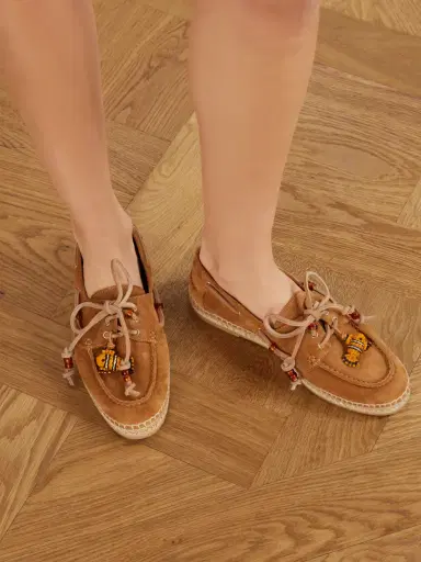 Aquazzura Embellished Suede Espadrille Loafers | Thumbnail 2 Aquazzura Embellished Suede Espadrille Loafers | Thumbnail 2