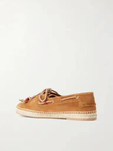 Aquazzura Embellished Suede Espadrille Loafers | Thumbnail 3 Aquazzura Embellished Suede Espadrille Loafers | Thumbnail 3