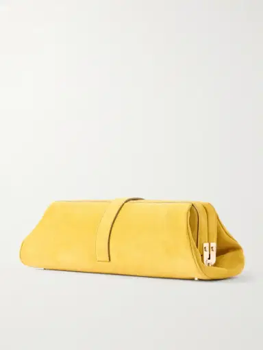 Gabriela Hearst Paola Embellished Suede Clutch | Thumbnail 4 Gabriela Hearst Paola Embellished Suede Clutch | Thumbnail 4