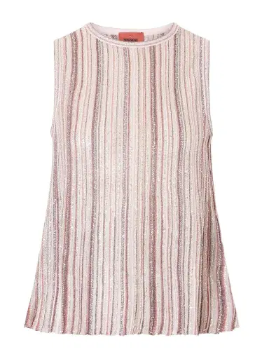 Missoni Metallic Crochet-knit Tank Top | Thumbnail 1 Missoni Metallic Crochet-knit Tank Top | Thumbnail 1