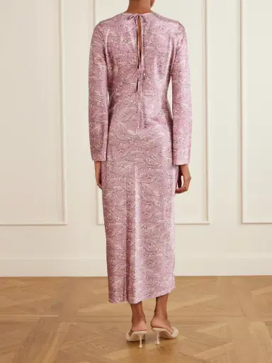 Veronica Beard Gemma Floral-print Silk-blend Satin Maxi Dress | Thumbnail 3 Veronica Beard Gemma Floral-print Silk-blend Satin Maxi Dress | Thumbnail 3