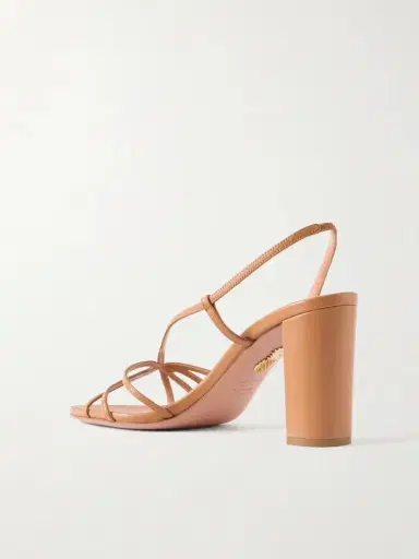 Aquazzura Talk To Me 85 Leather Sandals | Thumbnail 3 Aquazzura Talk To Me 85 Leather Sandals | Thumbnail 3