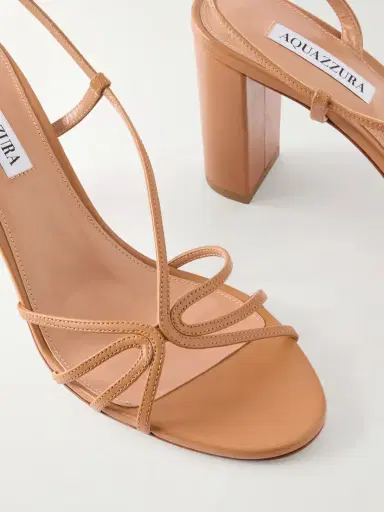 Aquazzura Talk To Me 85 Leather Sandals | Thumbnail 5 Aquazzura Talk To Me 85 Leather Sandals | Thumbnail 5