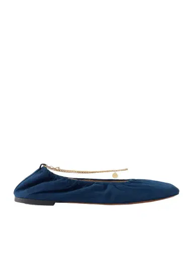 Stella McCartney Ballerina Alter Suede Flats | Thumbnail 1 Stella McCartney Ballerina Alter Suede Flats | Thumbnail 1