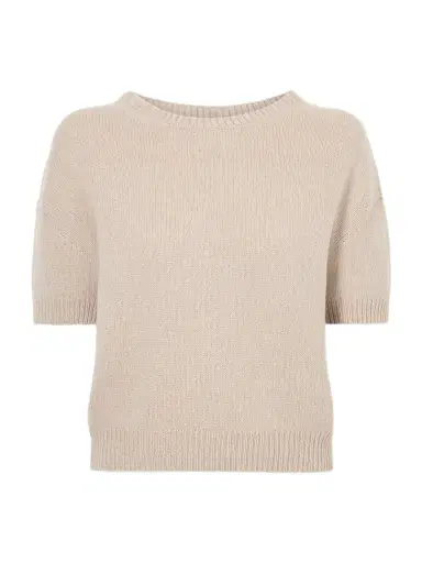 Khaite Golden Cashmere Sweater | Thumbnail 1 Khaite Golden Cashmere Sweater | Thumbnail 1