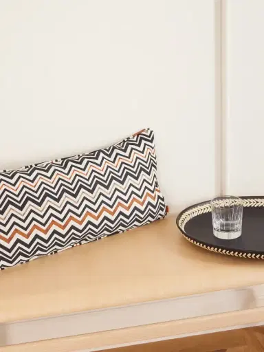 Missoni Home Belfast Striped Terry Cushion | Thumbnail 2 Missoni Home Belfast Striped Terry Cushion | Thumbnail 2