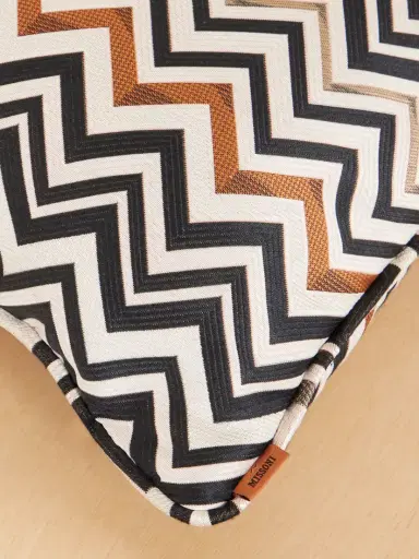 Missoni Home Belfast Striped Terry Cushion | Thumbnail 3 Missoni Home Belfast Striped Terry Cushion | Thumbnail 3