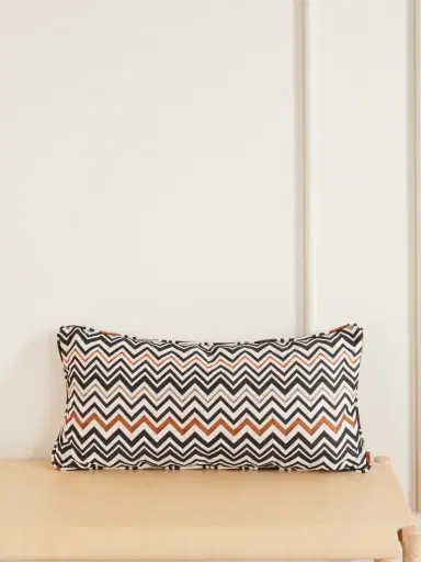 Missoni Home Belfast Striped Terry Cushion | Thumbnail 1 Missoni Home Belfast Striped Terry Cushion | Thumbnail 1