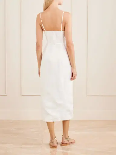 Farm Rio Linen Midi Dress | Thumbnail 3 Farm Rio Linen Midi Dress | Thumbnail 3
