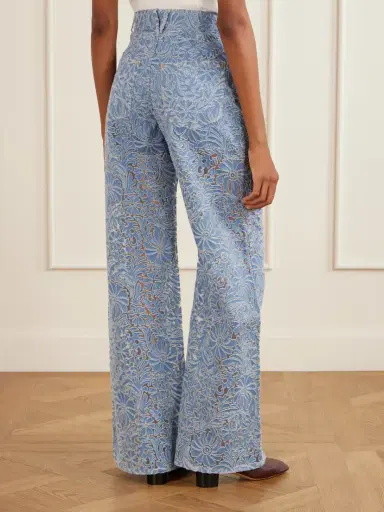 Veronica Beard Taylor High-rise Wide-leg Jeans | Thumbnail 4 Veronica Beard Taylor High-rise Wide-leg Jeans | Thumbnail 4