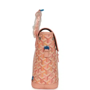 goyard Goyard Goyardine Canvas Powder Pink Mini Alpin Backpack Palladium Hardware | Thumbnail 3 goyard Goyard Goyardine Canvas Powder Pink Mini Alpin Backpack Palladium Hardware | Thumbnail 3