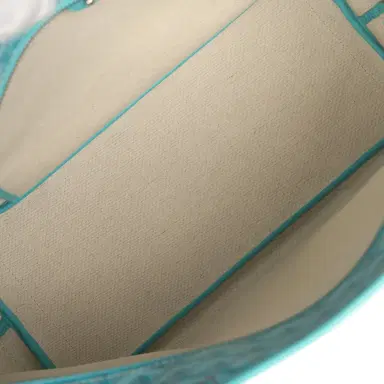 goyard Goyard Goyardine Canvas Turquoise Artois MM Tote Palladium Hardware | Thumbnail 8 goyard Goyard Goyardine Canvas Turquoise Artois MM Tote Palladium Hardware | Thumbnail 8