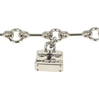 HERMÈS Hermes Bijou De Sac Charm Black Box Palladium Hardware | Thumbnail 4 HERMÈS Hermes Bijou De Sac Charm Black Box Palladium Hardware | Thumbnail 4
