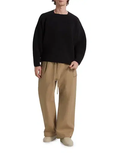 Fear of god Men's Ottoman Straight Neck Sweater | Thumbnail 2 Fear of god Men's Ottoman Straight Neck Sweater | Thumbnail 2