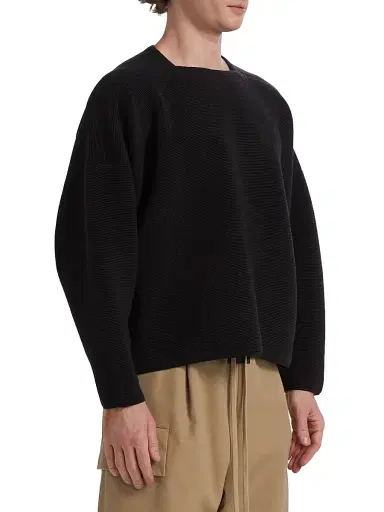 Fear of god Men's Ottoman Straight Neck Sweater | Thumbnail 5 Fear of god Men's Ottoman Straight Neck Sweater | Thumbnail 5
