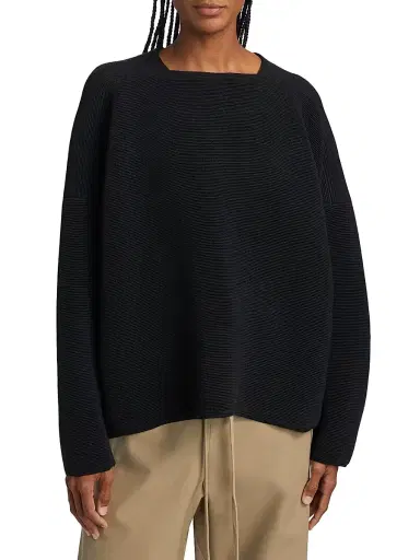 Fear of god Men's Ottoman Straight Neck Sweater | Thumbnail 7 Fear of god Men's Ottoman Straight Neck Sweater | Thumbnail 7