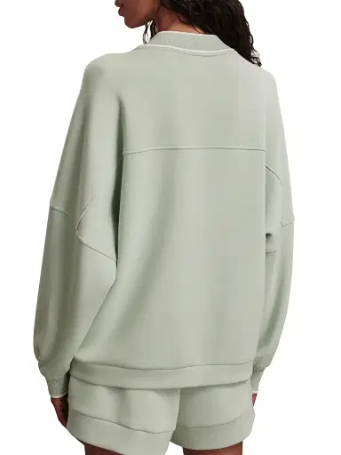 Varley Women's Scottie DoubleSoft Cardigan - Aqua Foam | Thumbnail 5 Varley Women's Scottie DoubleSoft Cardigan - Aqua Foam | Thumbnail 5