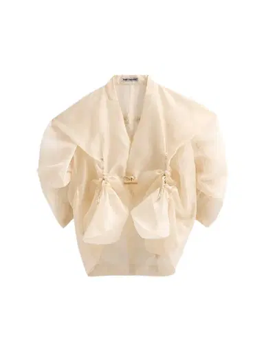 Issey Miyake Women's Draw To Form Jacket | Thumbnail 1 Issey Miyake Women's Draw To Form Jacket | Thumbnail 1
