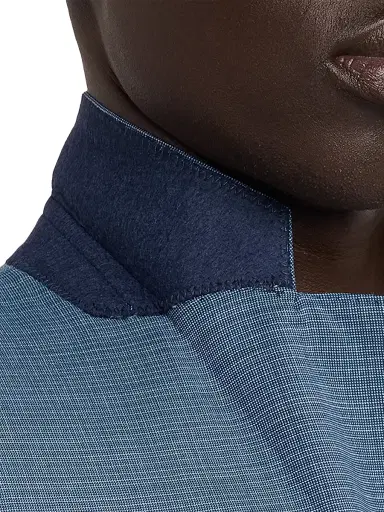 Emporio Armani Men's Micro-Textured Wool Single-Breasted Suit - Blue | Thumbnail 8 Emporio Armani Men's Micro-Textured Wool Single-Breasted Suit - Blue | Thumbnail 8