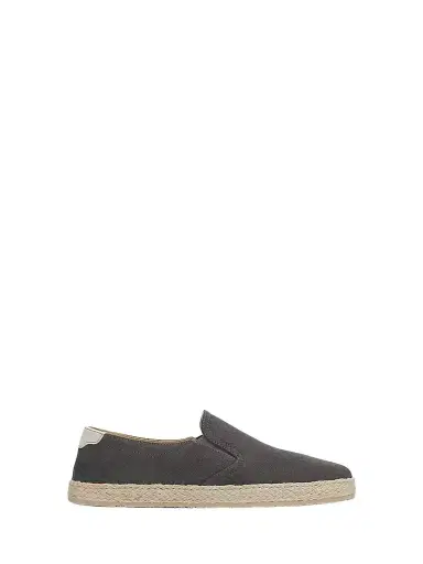 Brunello Cucinelli Men's Suede Braided-Midsole Espadrilles | Thumbnail 1 Brunello Cucinelli Men's Suede Braided-Midsole Espadrilles | Thumbnail 1