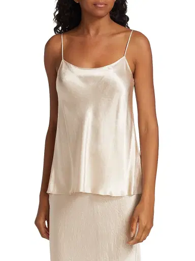 Vince Women's Satin Pullover Tank | Thumbnail 3 Vince Women's Satin Pullover Tank | Thumbnail 3