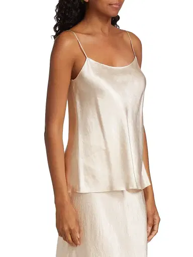 Vince Women's Satin Pullover Tank | Thumbnail 4 Vince Women's Satin Pullover Tank | Thumbnail 4