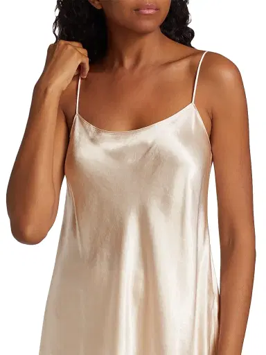 Vince Women's Satin Pullover Tank | Thumbnail 6 Vince Women's Satin Pullover Tank | Thumbnail 6