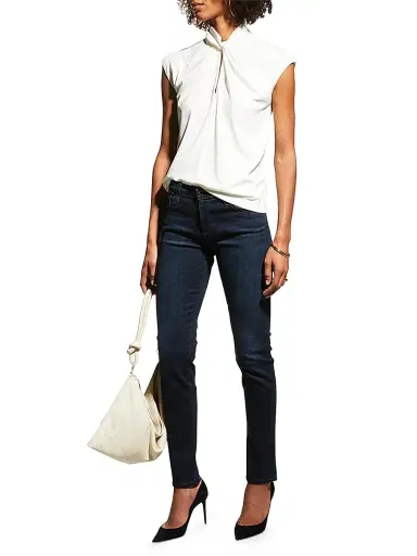 AG Jeans Women's Prima Low-Rise Stretch Skinny Jeans - Blue - Size 31 | Thumbnail 2 AG Jeans Women's Prima Low-Rise Stretch Skinny Jeans - Blue - Size 31 | Thumbnail 2