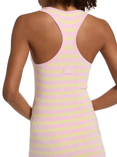 LoveShackFancy Women's Gayle Striped Tank Minidress - Boardwalk Candy | Thumbnail 6 LoveShackFancy Women's Gayle Striped Tank Minidress - Boardwalk Candy | Thumbnail 6