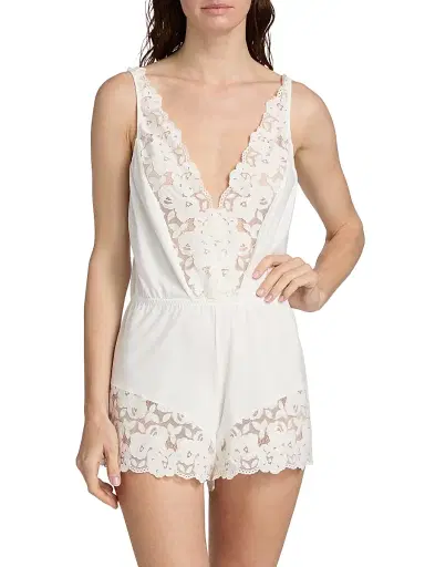 Cosabella Women's Romanza Sleep Romper | Thumbnail 3 Cosabella Women's Romanza Sleep Romper | Thumbnail 3