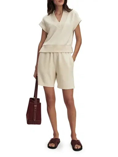Varley Women's Gracee Cap Sleeve DoubleSoft Jersey Tank - Pristine | Thumbnail 2 Varley Women's Gracee Cap Sleeve DoubleSoft Jersey Tank - Pristine | Thumbnail 2