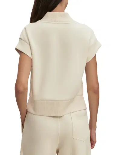 Varley Women's Gracee Cap Sleeve DoubleSoft Jersey Tank - Pristine | Thumbnail 5 Varley Women's Gracee Cap Sleeve DoubleSoft Jersey Tank - Pristine | Thumbnail 5