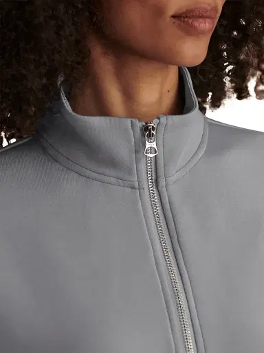 Varley Women's Ritchie Short-Sleeve Half-Zip Pullover - Wind Blue | Thumbnail 6 Varley Women's Ritchie Short-Sleeve Half-Zip Pullover - Wind Blue | Thumbnail 6