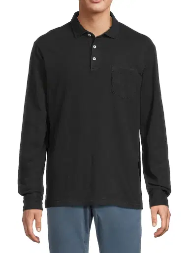 Polo Ralph Lauren Men's Classic-Fit Sueded Jersey Polo Shirt | Thumbnail 3 Polo Ralph Lauren Men's Classic-Fit Sueded Jersey Polo Shirt | Thumbnail 3