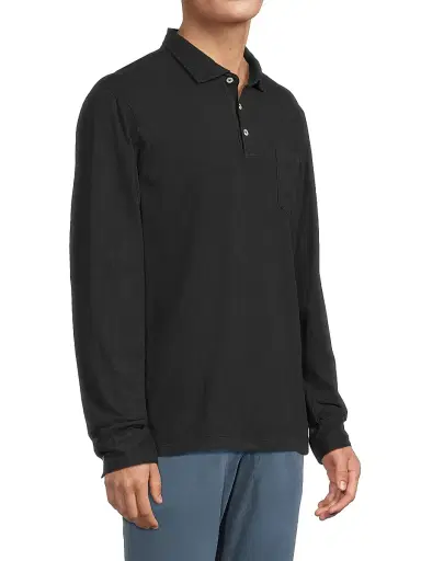 Polo Ralph Lauren Men's Classic-Fit Sueded Jersey Polo Shirt | Thumbnail 4 Polo Ralph Lauren Men's Classic-Fit Sueded Jersey Polo Shirt | Thumbnail 4
