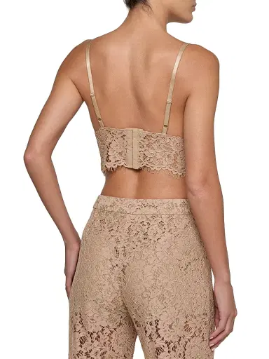 L'Agence Women's Aislin Lace Bralette Top - Cappuccino - Size XS | Thumbnail 5 L'Agence Women's Aislin Lace Bralette Top - Cappuccino - Size XS | Thumbnail 5