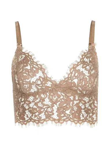 L'Agence Women's Aislin Lace Bralette Top - Cappuccino - Size XS | Thumbnail 1 L'Agence Women's Aislin Lace Bralette Top - Cappuccino - Size XS | Thumbnail 1