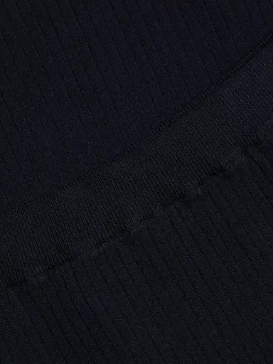 Saks Fifth Avenue Women's Wide Rib-Knit Pencil Skirt - Deep Navy | Thumbnail 7 Saks Fifth Avenue Women's Wide Rib-Knit Pencil Skirt - Deep Navy | Thumbnail 7