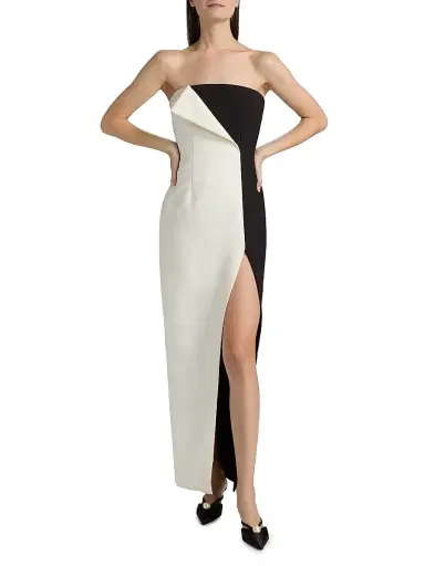 Ronny Kobo Women's River Split Maxi Dress - Black | Thumbnail 3 Ronny Kobo Women's River Split Maxi Dress - Black | Thumbnail 3