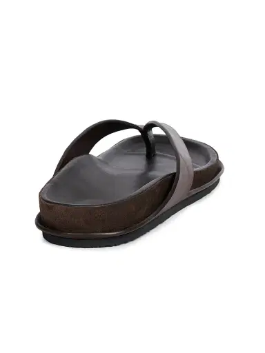 Jacquemus Men's Les Tatanes Sandals - Dark Brown - Size 12 | Thumbnail 3 Jacquemus Men's Les Tatanes Sandals - Dark Brown - Size 12 | Thumbnail 3