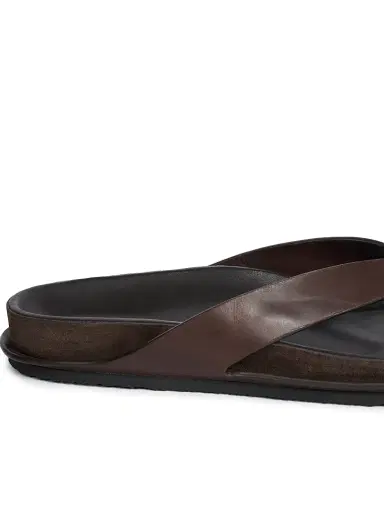 Jacquemus Men's Les Tatanes Sandals - Dark Brown - Size 12 | Thumbnail 6 Jacquemus Men's Les Tatanes Sandals - Dark Brown - Size 12 | Thumbnail 6