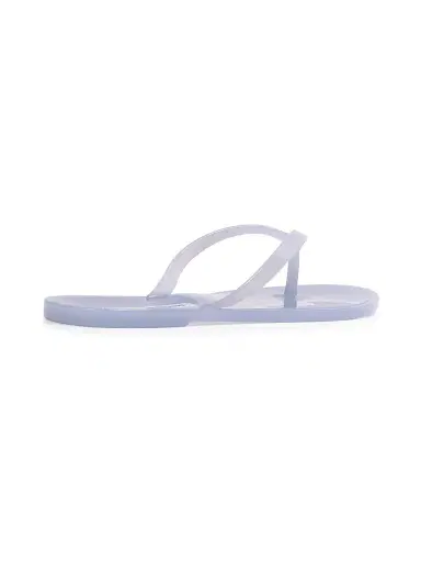 Black Suede Studio Women's Crystal PVC Flip Flops - Baby Blue Pvc | Thumbnail 3 Black Suede Studio Women's Crystal PVC Flip Flops - Baby Blue Pvc | Thumbnail 3